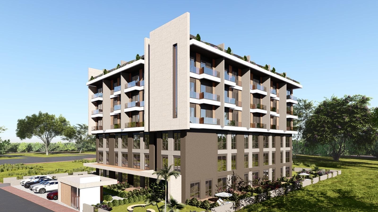 Antalya Sarısu'daki lüks konut projesi